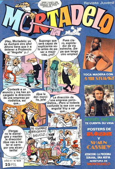 Cover for Mortadelo (Editorial Bruguera, 1970 series) #459