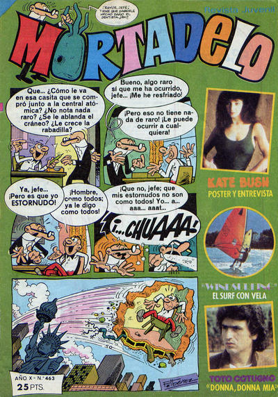Cover for Mortadelo (Editorial Bruguera, 1970 series) #463