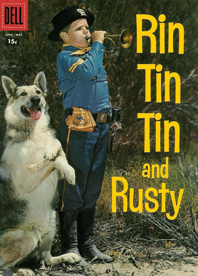 Cover for Rin Tin Tin (Dell, 1954 series) #18 [15¢]