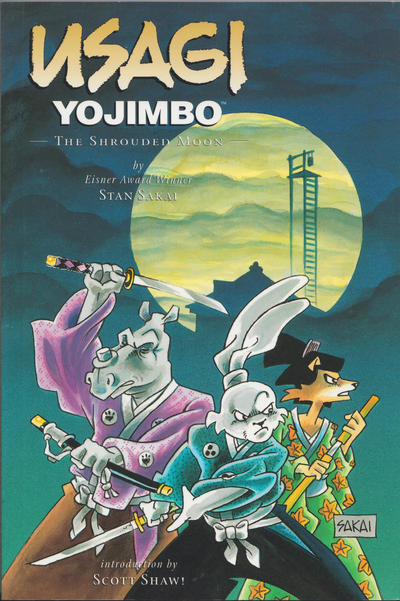 Cover for Usagi Yojimbo (Dark Horse, 1997 series) #16 - The Shrouded Moon