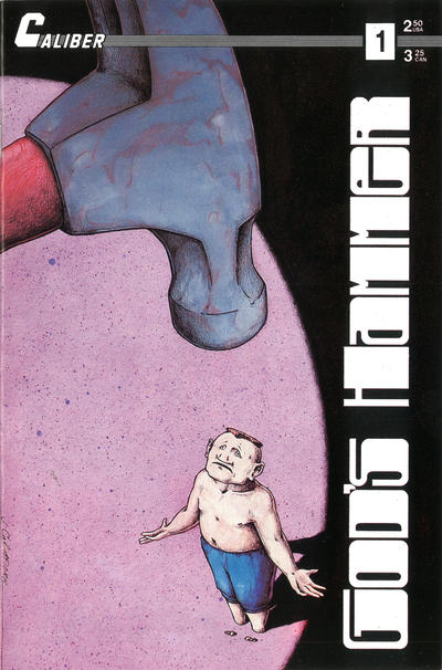 Cover for God's Hammer (Caliber Press, 1990 series) #1