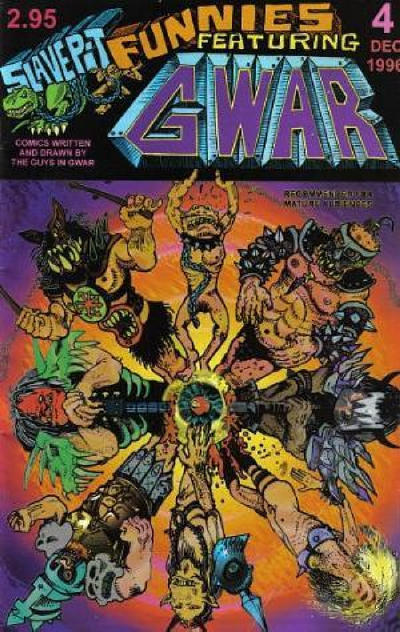 Cover for Slave Pit Funnies Featuring GWAR (Slave Pit Inc., 1995 series) #4