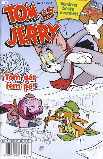 Cover for Tom og Jerry (Hjemmet / Egmont, 2010 series) #1/2011