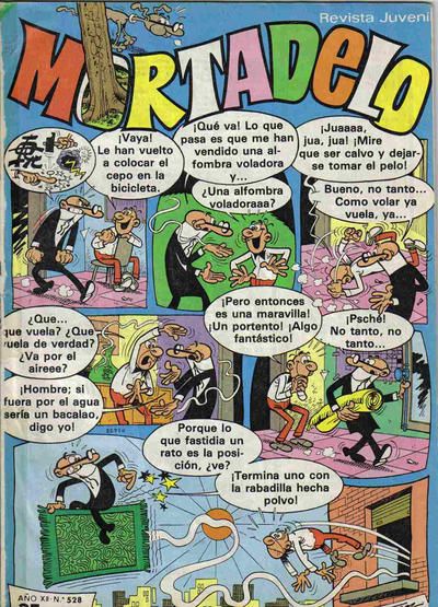 Cover for Mortadelo (Editorial Bruguera, 1970 series) #528