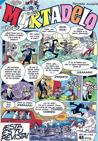 Cover for Mortadelo (Editorial Bruguera, 1970 series) #613