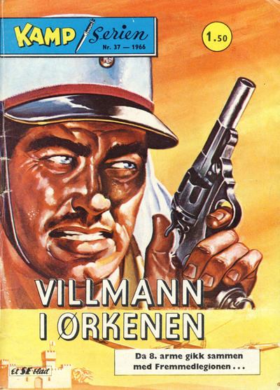 Cover for Kamp-serien (Serieforlaget / Se-Bladene / Stabenfeldt, 1964 series) #37/1966
