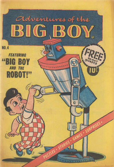 Cover for Adventures of the Big Boy (Marvel, 1956 series) #4 [West]