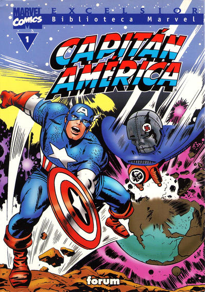 Cover for Biblioteca Marvel: Capitán América (Planeta DeAgostini, 1999 series) #1