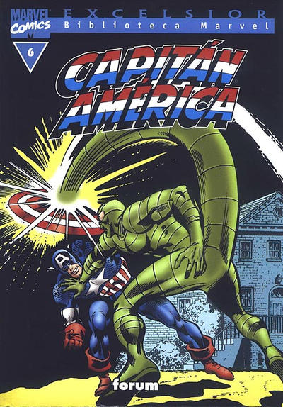 Cover for Biblioteca Marvel: Capitán América (Planeta DeAgostini, 1999 series) #6