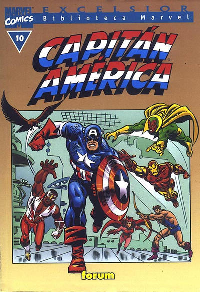 Cover for Biblioteca Marvel: Capitán América (Planeta DeAgostini, 1999 series) #10