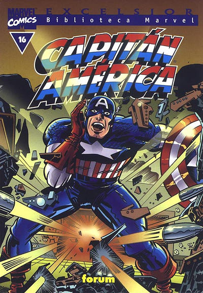 Cover for Biblioteca Marvel: Capitán América (Planeta DeAgostini, 1999 series) #16