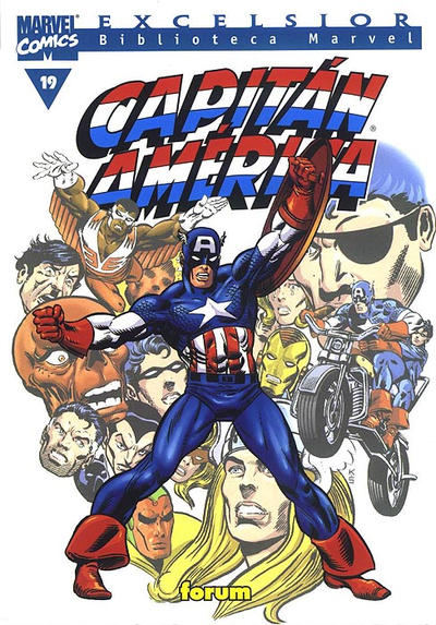 Cover for Biblioteca Marvel: Capitán América (Planeta DeAgostini, 1999 series) #19