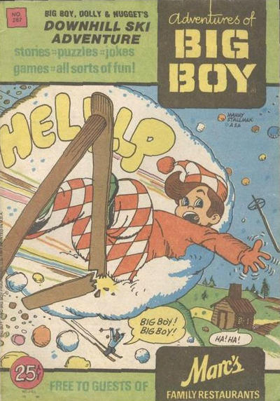 Cover for Adventures of Big Boy (Webs Adventure Corporation, 1978 series) #287 [Bob's]