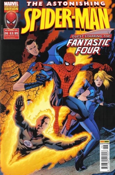 Cover for Astonishing Spider-Man (Panini UK, 2009 series) #26