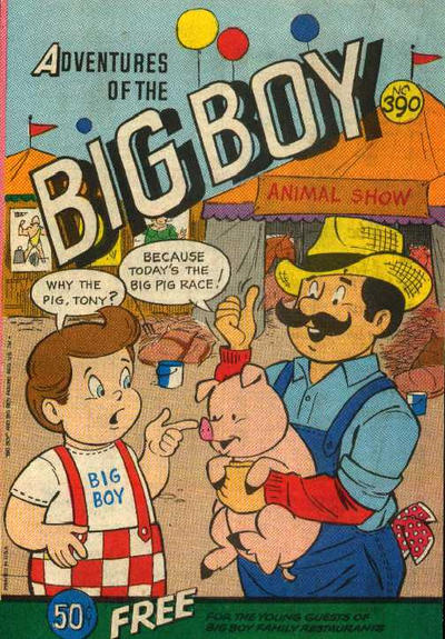 Cover for Adventures of the Big Boy (Webs Adventure Corporation, 1957 series) #390