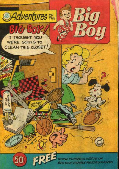 Cover for Adventures of the Big Boy (Webs Adventure Corporation, 1957 series) #401