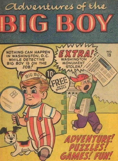 Cover for Adventures of the Big Boy (Webs Adventure Corporation, 1957 series) #19 [East]