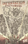 Cover Thumbnail for Infestation Sketchbook (2011 series)  [RI:  Optimus Prime]