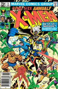 Cover Thumbnail for X-Men Annual (Marvel, 1970 series) #5 [Newsstand]