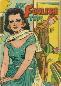 Cover Thumbnail for My Foolish Test (Calvert, 1958 ? series) 