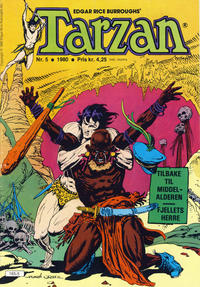 Cover for Tarzan (Atlantic Forlag, 1977 series) #5/1980