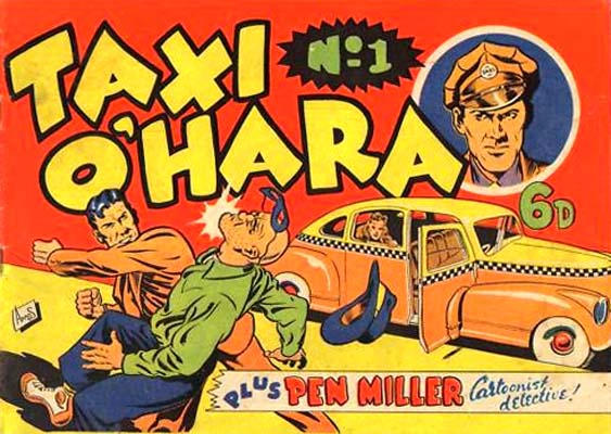 Cover for Taxi O'Hara Comics (K. G. Murray, 1948 series) #1