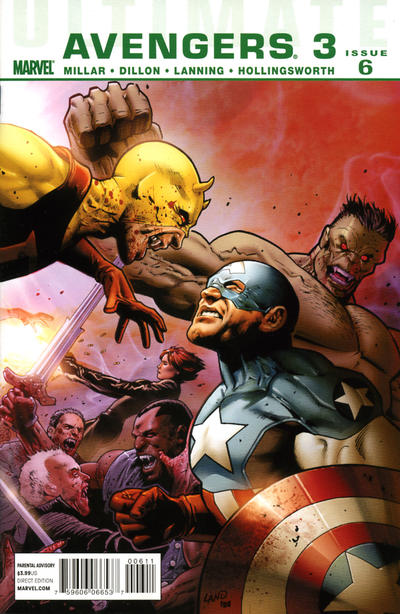 Cover for Ultimate Avengers (Marvel, 2009 series) #18