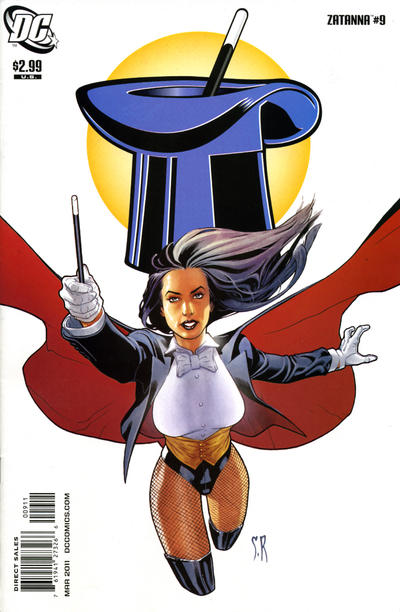 Cover for Zatanna (DC, 2010 series) #9