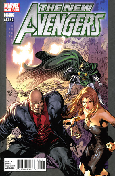 Cover for New Avengers (Marvel, 2010 series) #8