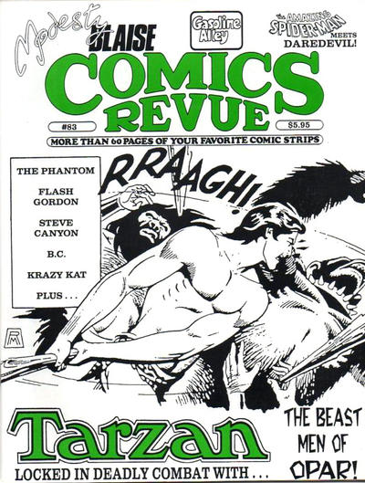 Cover for Comics Revue (Manuscript Press, 1985 series) #83
