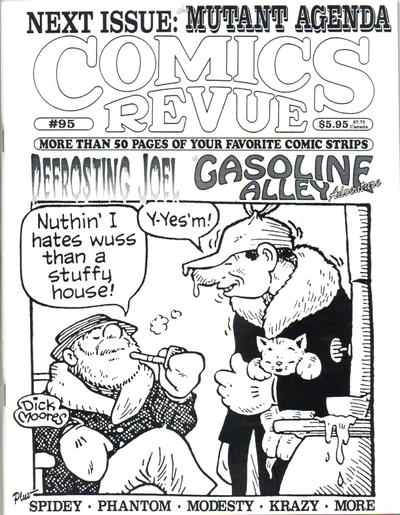Cover for Comics Revue (Manuscript Press, 1985 series) #95