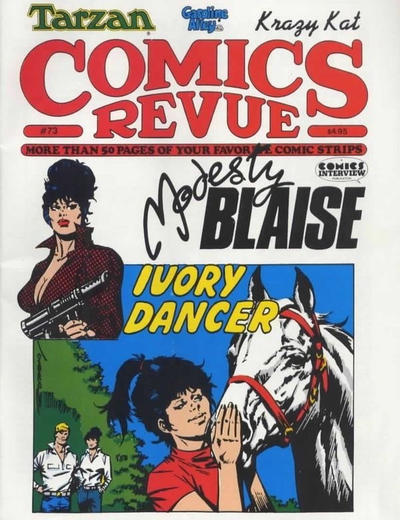Cover for Comics Revue (Manuscript Press, 1985 series) #73