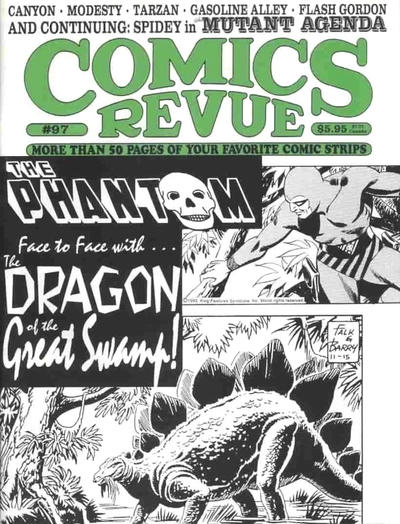 Cover for Comics Revue (Manuscript Press, 1985 series) #97