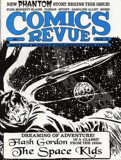 Cover for Comics Revue (Manuscript Press, 1985 series) #91