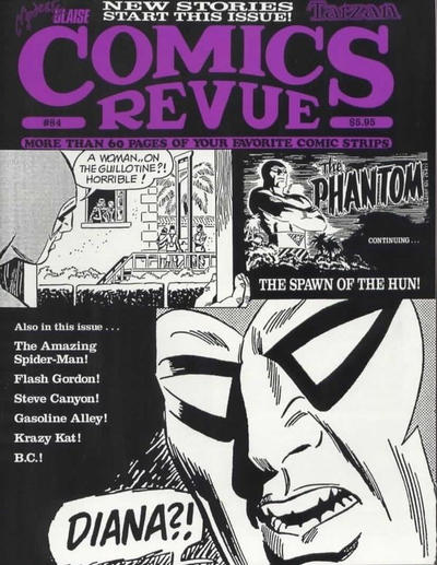 Cover for Comics Revue (Manuscript Press, 1985 series) #84