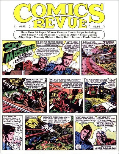 Cover for Comics Revue (Manuscript Press, 1985 series) #159