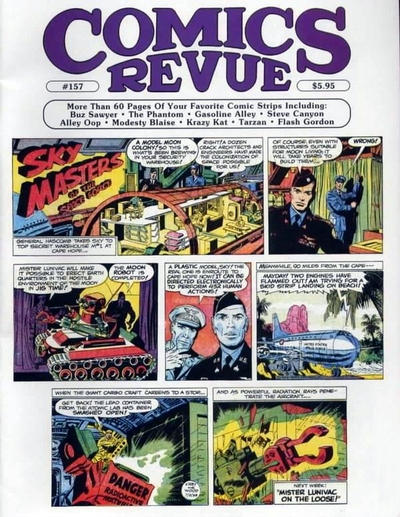 Cover for Comics Revue (Manuscript Press, 1985 series) #157