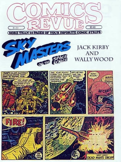 Cover for Comics Revue (Manuscript Press, 1985 series) #130