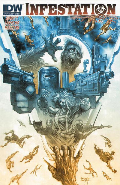 Cover for Infestation (IDW, 2011 series) #1 [Cover B]