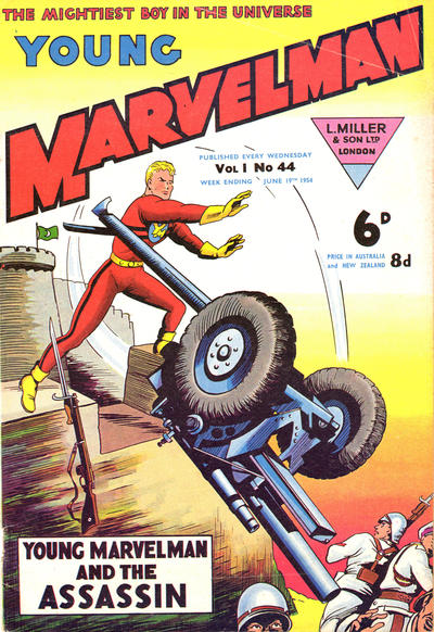 Cover for Young Marvelman (L. Miller & Son, 1954 series) #44
