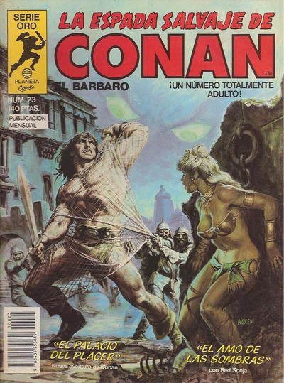 Cover for La Espada Salvaje de Conan (Planeta DeAgostini, 1982 series) #23