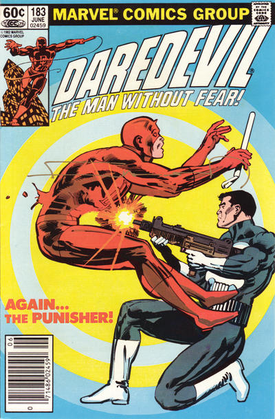 Cover for Daredevil (Marvel, 1964 series) #183 [Newsstand]