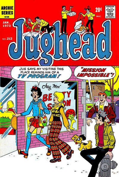 Cover for Jughead (Archie, 1965 series) #212