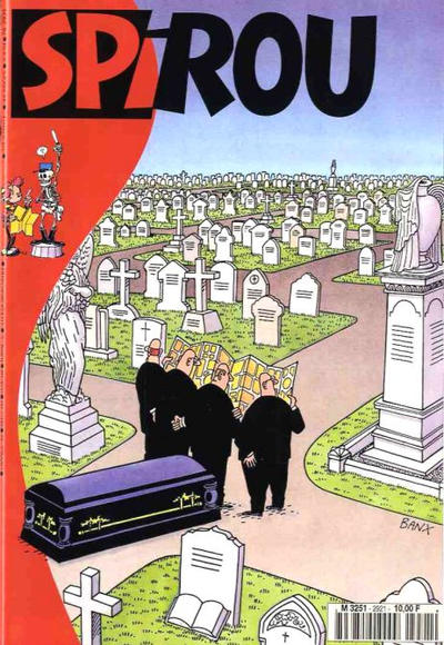 Cover for Spirou (Dupuis, 1947 series) #2921