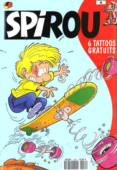 Cover for Spirou (Dupuis, 1947 series) #2910