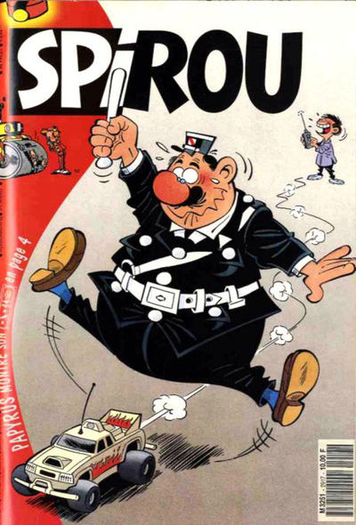 Cover for Spirou (Dupuis, 1947 series) #2917