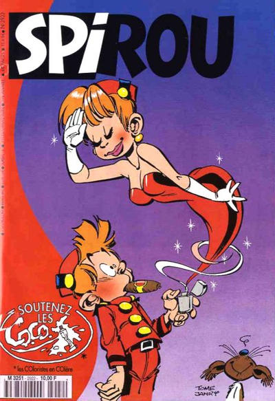 Cover for Spirou (Dupuis, 1947 series) #2922
