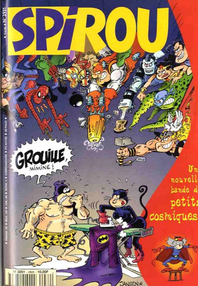 Cover for Spirou (Dupuis, 1947 series) #2931