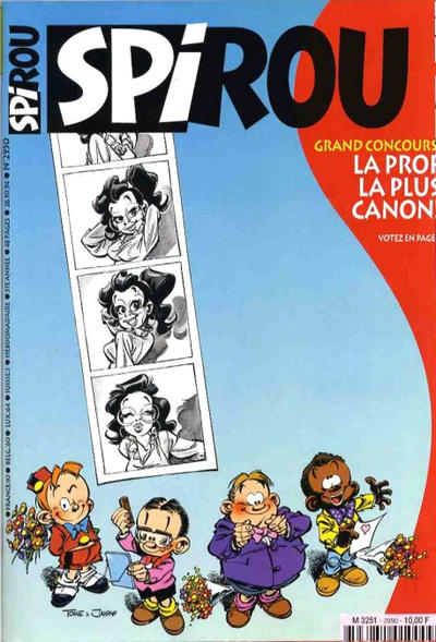 Cover for Spirou (Dupuis, 1947 series) #2950