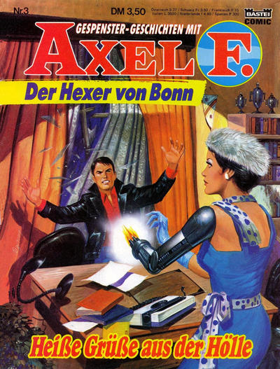 Cover for Axel F. (Bastei Verlag, 1988 series) #3